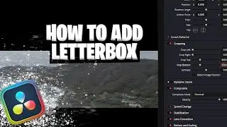 How to Make Letterbox in Davinci Resolve - EASY Tutorial