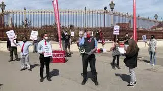 Mutter aller DEMOS 10.03.21 - DiePARTEI am wiener Heldenplatz