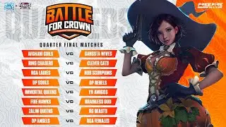 TD Girls X HOB Girls Clash Squad Quarter Final Day 10 | with host & Hamza Farooqui | Sallu and Dowdy
