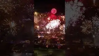 Hawaii Waipahu Fireworks New Year’s 2024 #hawaii #newyearseve #waipahu #fireworks