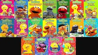 Disney Videos - Sesame Street VHS Tapes Collection (UK 60fps)
