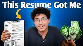 Resume for Freshers That Gets Internships: Proven Tips & Step by Step Guide