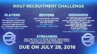 Relay Recruitment Challenge! #RelayR7