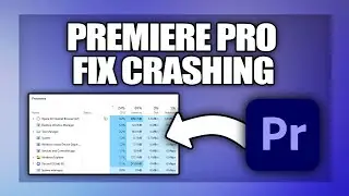 Premiere Pro how to fix crashing to desktop or Crashing on Startup