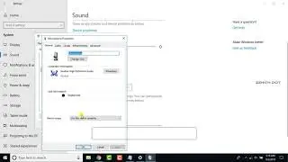 How to Enable or Disable Microphone in Windows 10 | how to turn on microphone windows 10