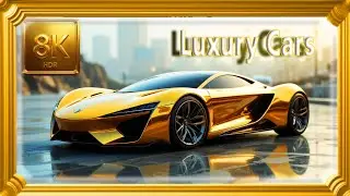 8K UHD Luxurious Drive : Collection of Super and Luxury Cars Soothing Music 8K UHD 4K Dolby HDR
