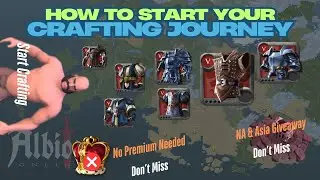 Beginner Guide to How to Start Crafting Journey without Premium | Albion Online
