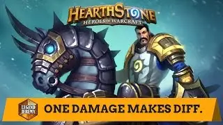 [Hearthstone] One Damage Makes All The Difference (Legend Game)