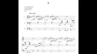 studio n. 6 from 12 STUDIES FOR HAMMOND ORGAN