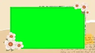 Green screen frames for your videos.