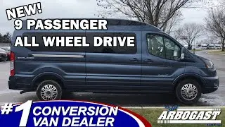 NEW 2024 Ford Conversion Van Explorer Limited 9 Passenger FC11840T | Dave Arbogast Conversion Vans