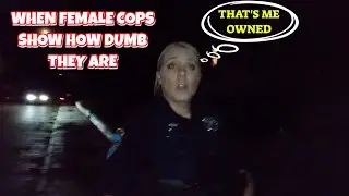 Female Cop Gets Owned After Illegal Detainment