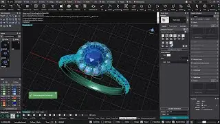 How To Render Jewelry With Alpha Channels - MatrixGold Tutorial