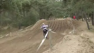 Ivano van Erp tijdens een training in Budel