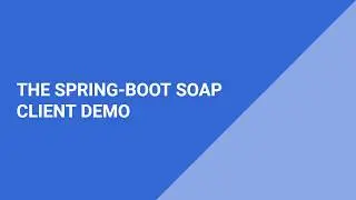 1. Bonus Lecture - SOAP Client with Spring Boot