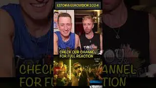 ESTONIA EUROVISION 2024 REACTION - 5miinust & Puuluup - (nendest) narkoo... - 