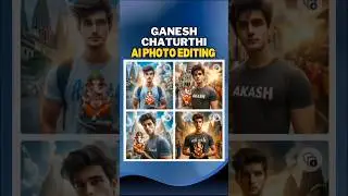 Creative AI Edits for Ganesh Chaturthi | #Shorts #GaneshChaturthi #CreativeAI #AIPhotoMagic