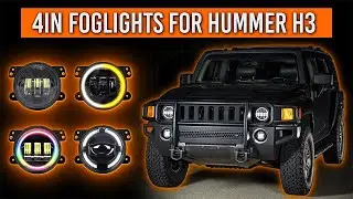 How To Install 4in LED Foglights on a Hummer H3