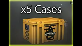 5x Operation Hydra Cases