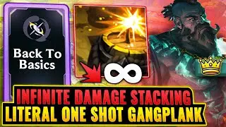 Infinitely Looping Damage: Broken Gangplank Bug makes him One Shot!! | League Arena Gameplay