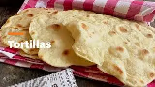 Tortillas di farina con fagioli rossi