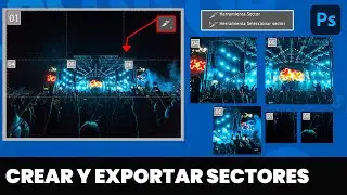 Domina la herramienta de SECTOR en Photoshop 2024 🚨 Explicado Paso a Paso