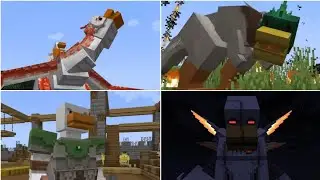 Minecraft The Quackening All Bosses ( 1.20.1 Mod )