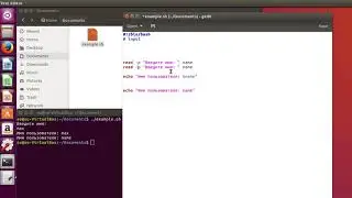 Как создать скрипт на Ubuntu - команда read.