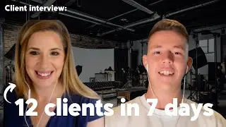 12 Clients In 7 Days For A Photography Coach | Client Interview