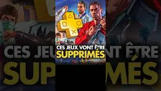 Dépêchez vous ! PlayStation va SUPPRIMER des JEUX du PlayStation Plus dans quelques jours 😬