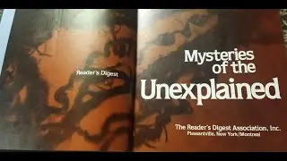 Mysteries of the Unexplained 1984  Readers Digest : Editors Note : Part 1