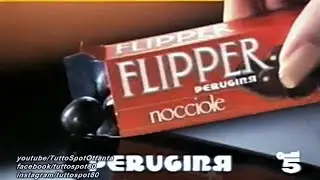 Spot - FLIPPER PERUGINA (nocciole al cioccolato) - 1990
