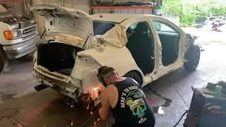 WELDING MITSUBISHI EVO BUILD