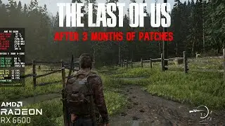 The Last Of Us Part 1 After 3 Months Of Patches ft. RX 6600 (Ryzen 5 3600)