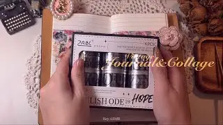 [ASMR] I will keep telling you that you are important | Vintage Journal | #asmr #journal #scrapbook