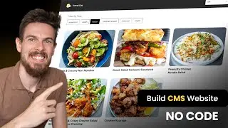 Build A CMS Website with Wix Studo CMS | No Code