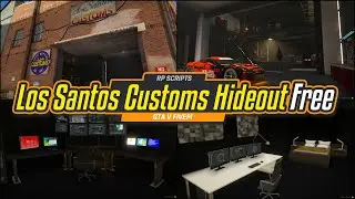 Los Santos Customs Hideout Free MLO Gta V FiveM
