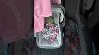 Newborn baby in trunk 🤯#youtubeshorts #rebornfamily #rebornmom #shorts #doll  #newborn