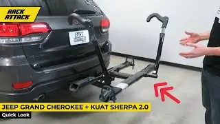 Jeep Grand Cherokee with Kuat Sherpa 2.0 Bike Rack Overview + Install