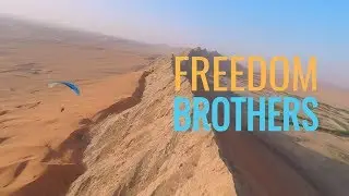 FPV freestyle and paragliding. Mountains and desert. Karearea TOROA and KEA
