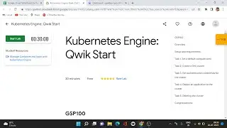 Kubernetes Engine Qwik Start | Qwiklabs | Kubernetes Engine in google cloud platform
