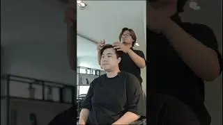 comma hair | two block comma hair | gaya rambut pria korea