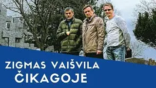 Zigmas Vaišvila atvyko į Čikagą | 2018.04.13