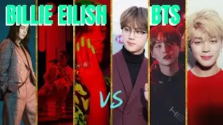 BTS or Billie Eilish 🍓 Celebrity Quiz Burgundy Outfit Style Fashion Compilation 2020