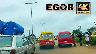 WHAT EGOR LGA CURRENTLY LOOKS LIKE | 4K DRIVE THROUGH VIDEO | EDO STATE NIGERIA