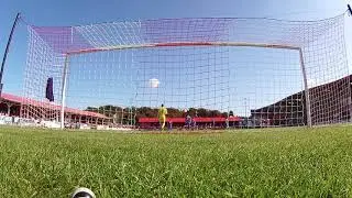Jack Powell GoPro free kick v Eastleigh