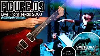 Linkin Park - Figure.09 (Guitar Cover/Tutorial) Live From Texas 2003 Line 6 Helix Free Backing Track