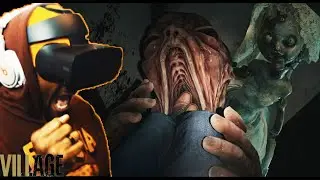 CHASED BY A MOIST GIANT BABY FETUS | Resident Evil: Village VR Part 4