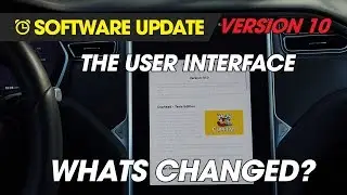 Tesla V10 - User Interface and Whats Changed