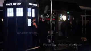 Doctor Who - Series 8 Filming 25/02/14 - Peter Capaldi & Jenna Coleman